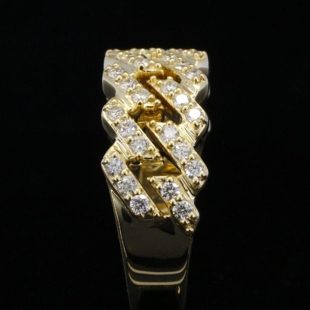 "Eternity 14k Gold Plated Cubic Zirconia Fashion/ Ring for Women,  UNVN12142 - Picture 5 of 5
